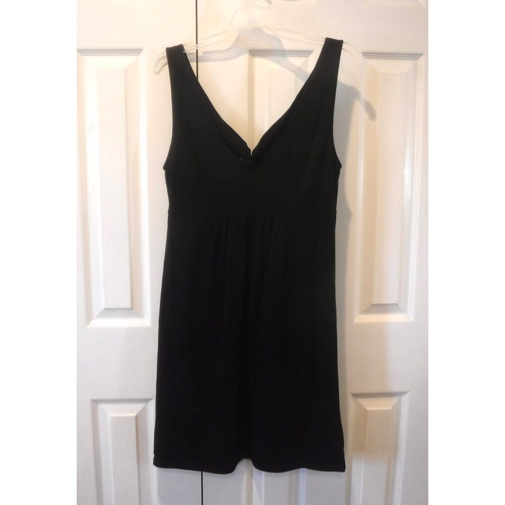 Loft Woman's Dress Black Sleeveless Size Med - Picture 3 of 4